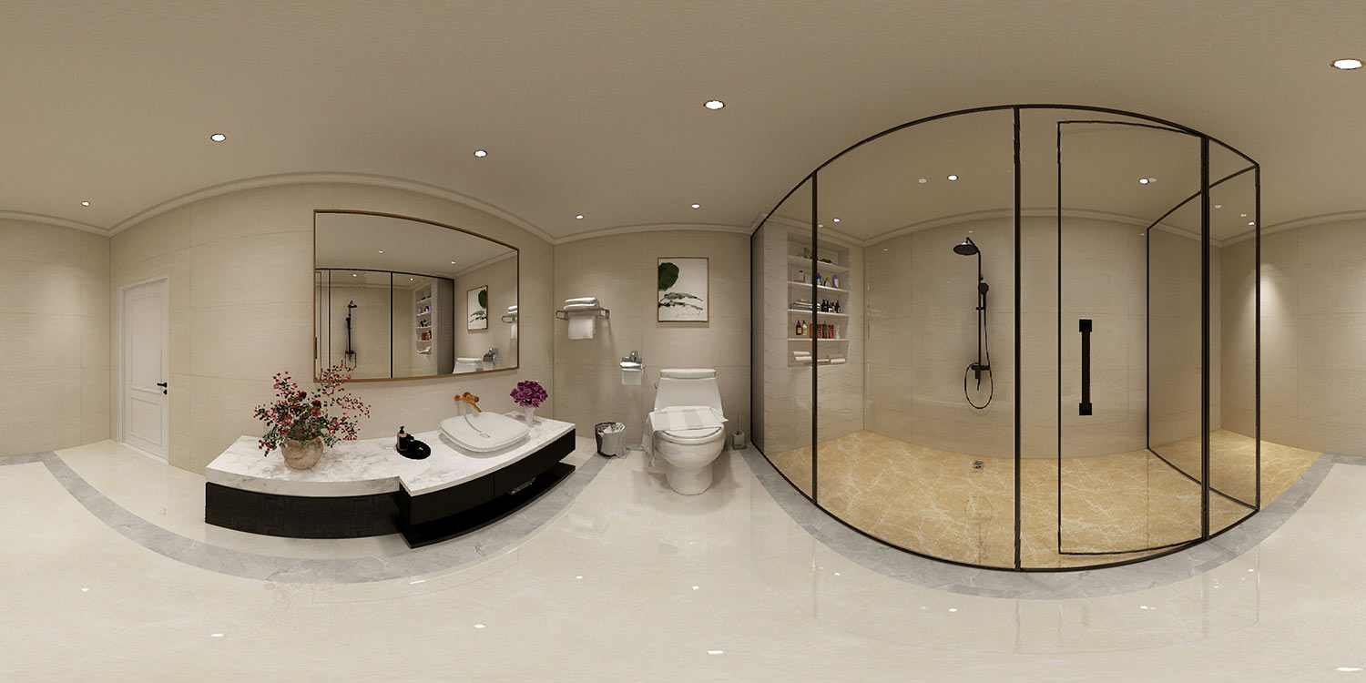 新中式卫生间设计